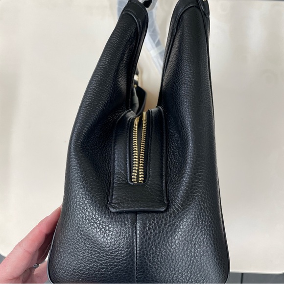 Coach Black Leather Hobo Bag - Picture 4 of 13